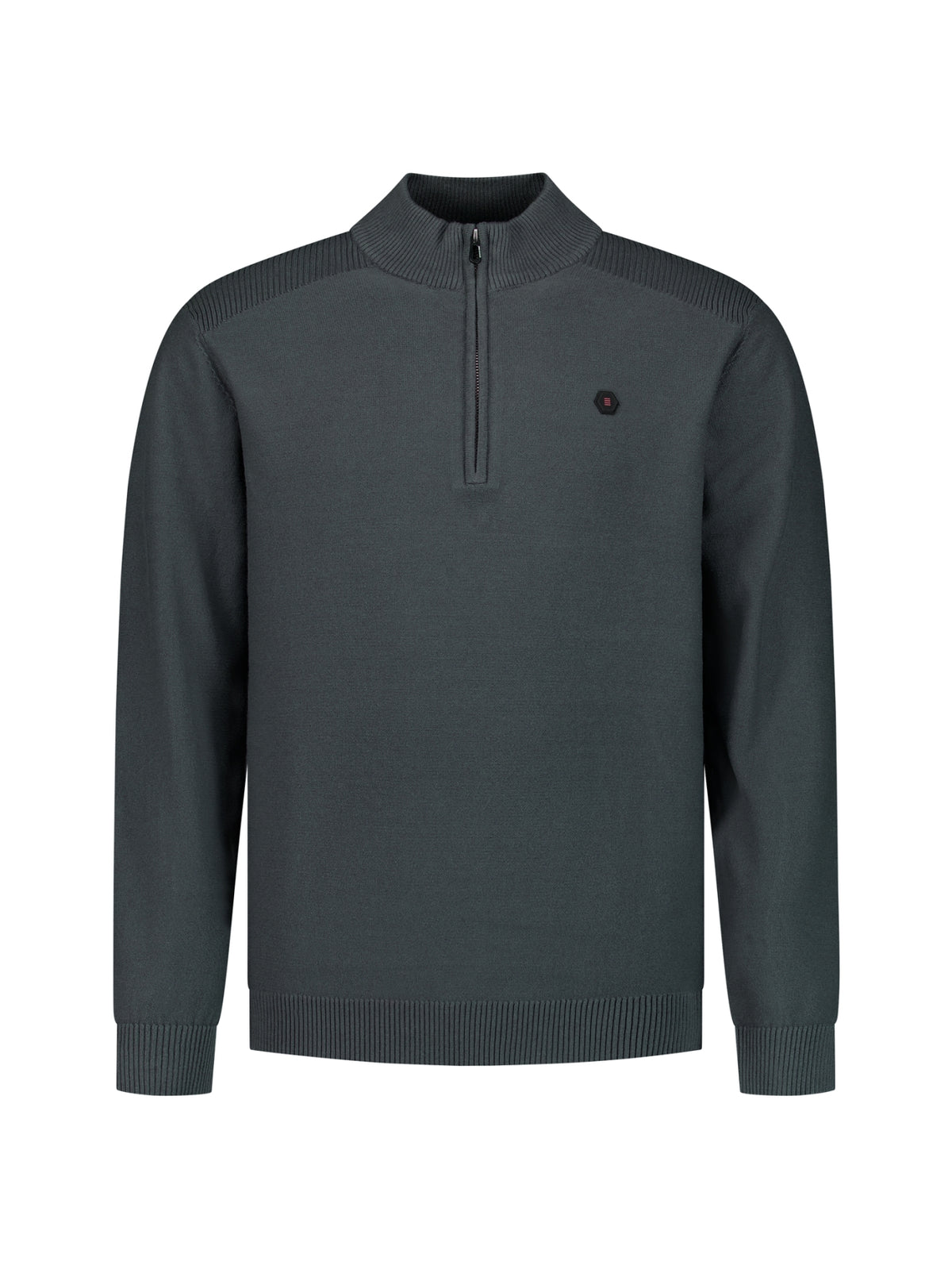 Pull à demi-zip | Dark Steel