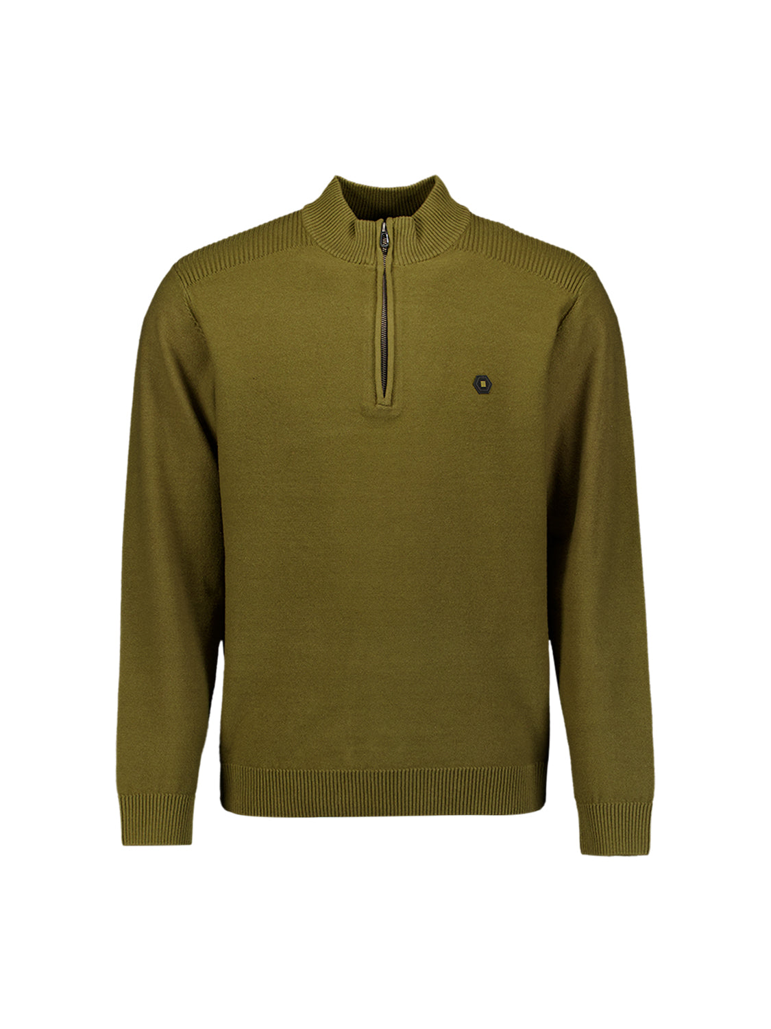 Half-zip trui | Moss