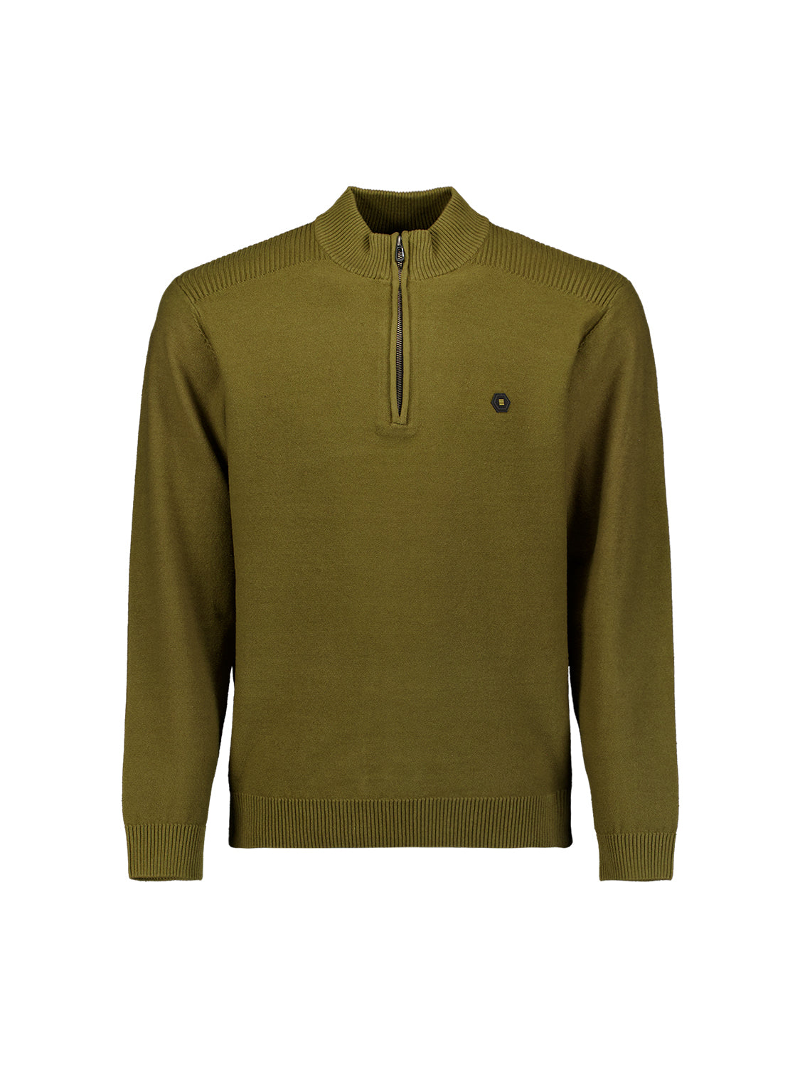 Half-zip trui | Moss
