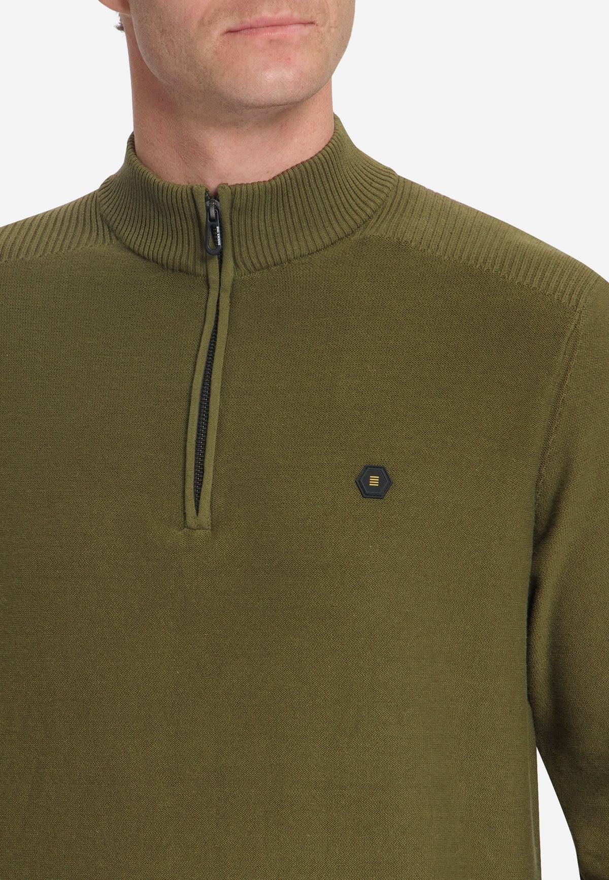Half-zip trui | Moss