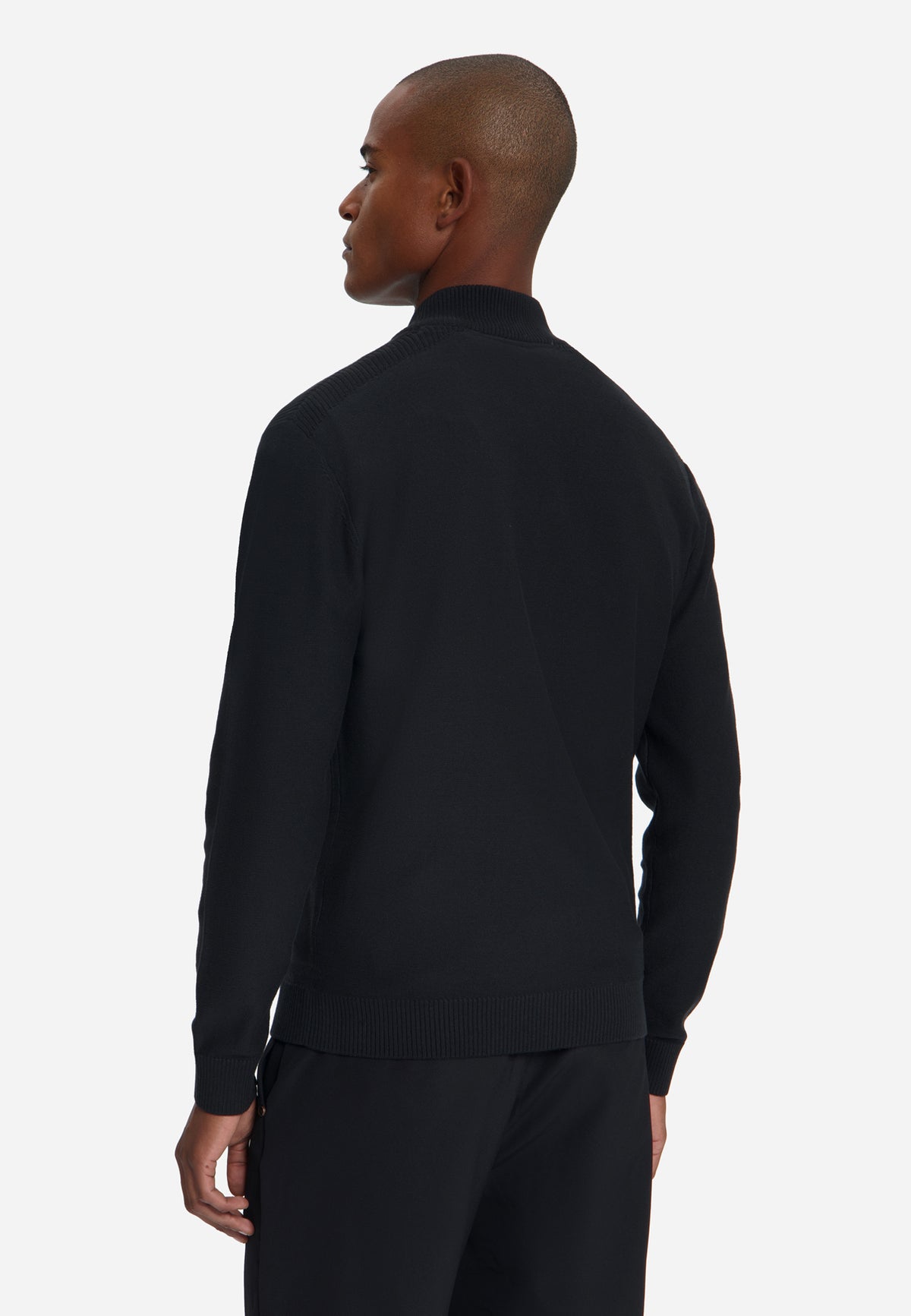 Cardigan zippé | Black