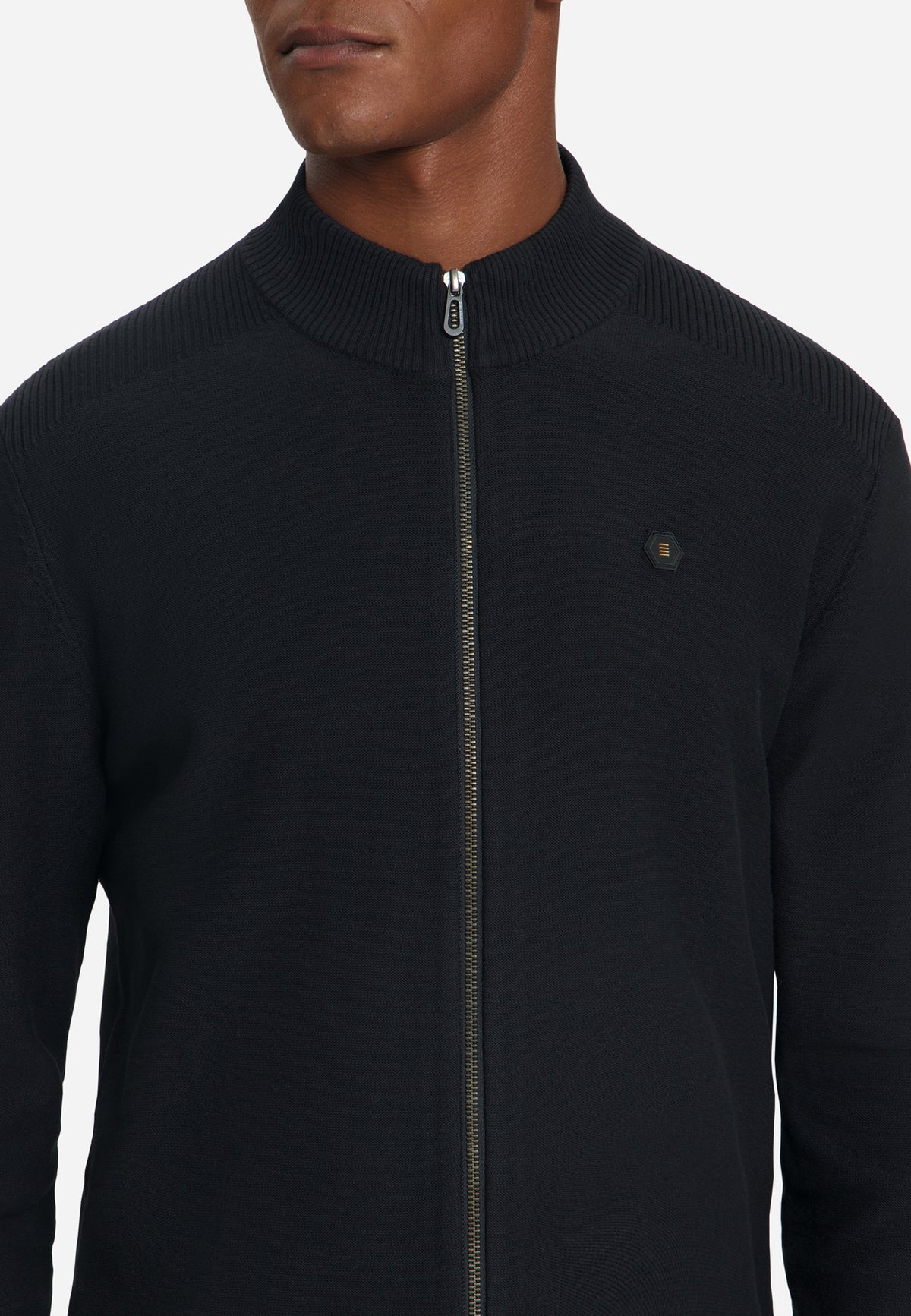 Cardigan zippé | Black