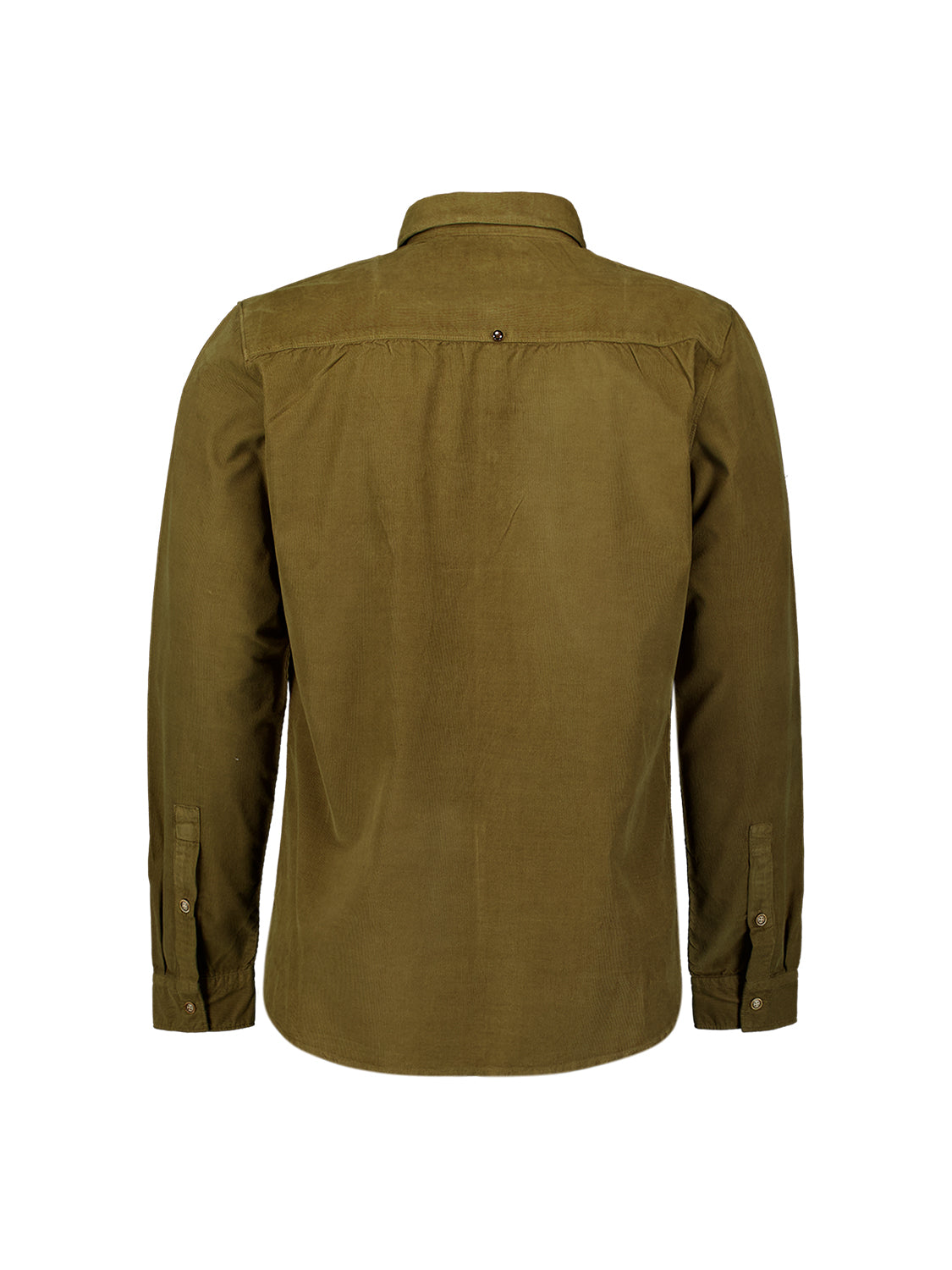 Fine Corduroy Shirt | Moss