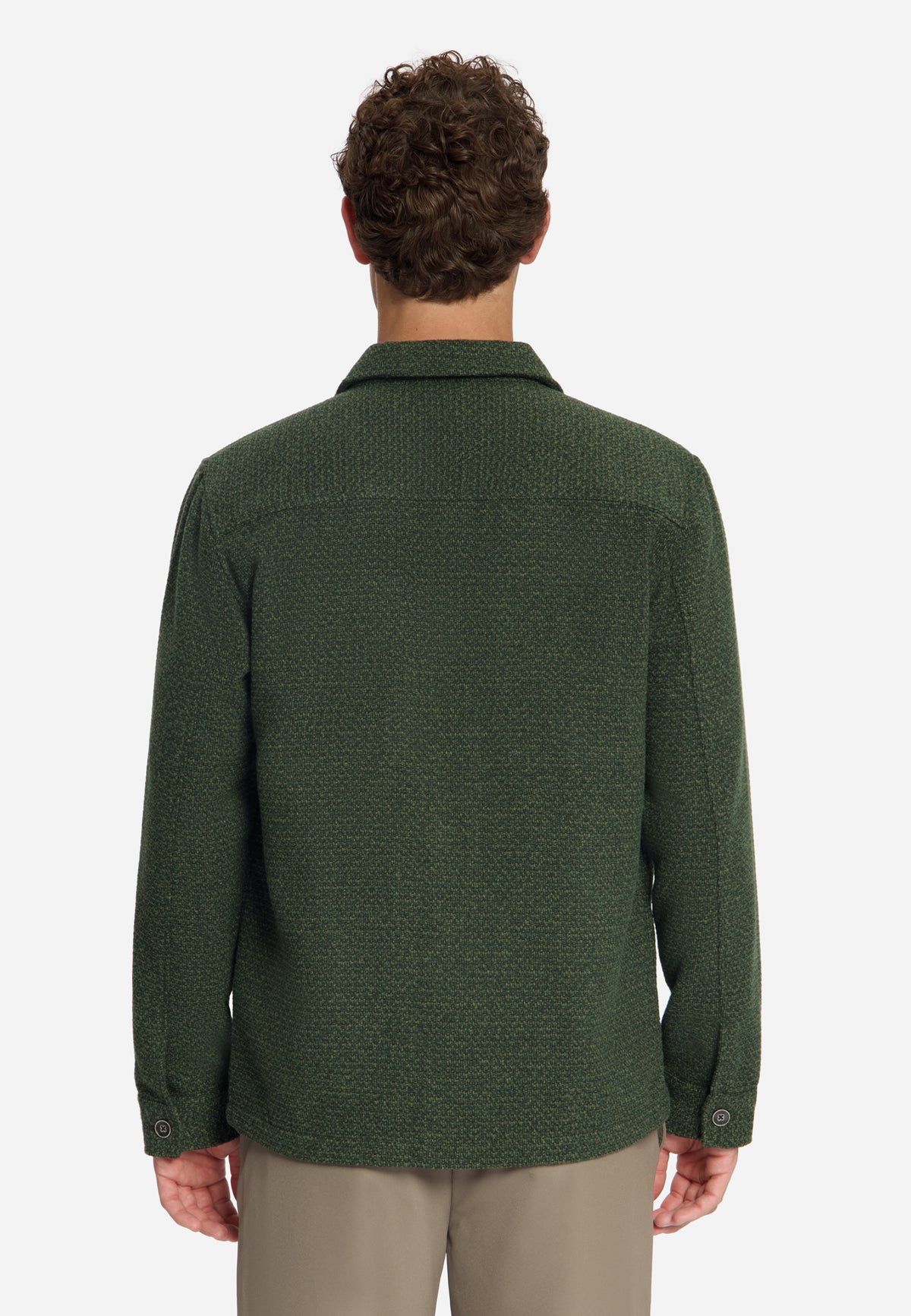 Surchemise en tweed | Moss
