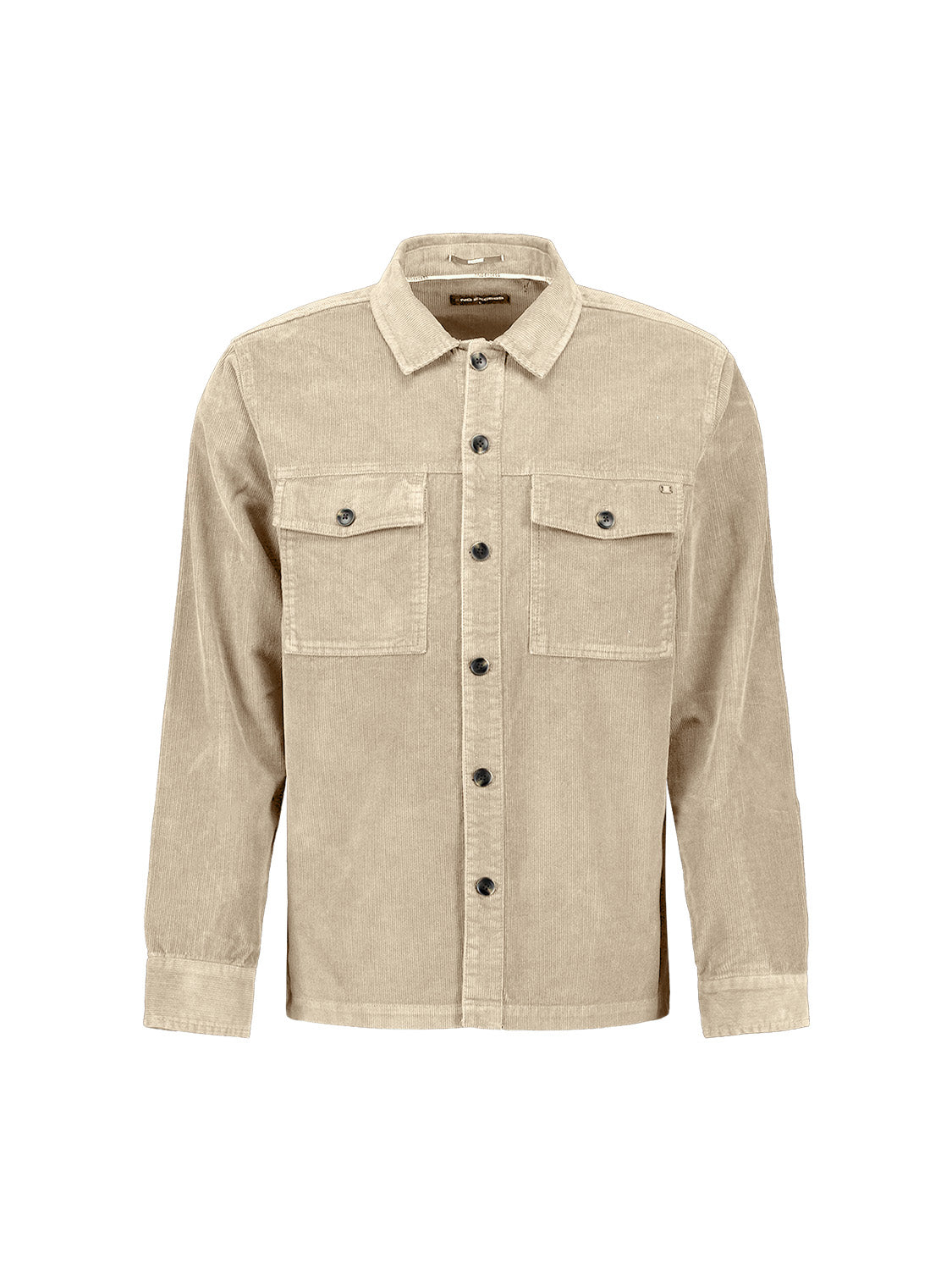 Corduroy overshirt | Stone