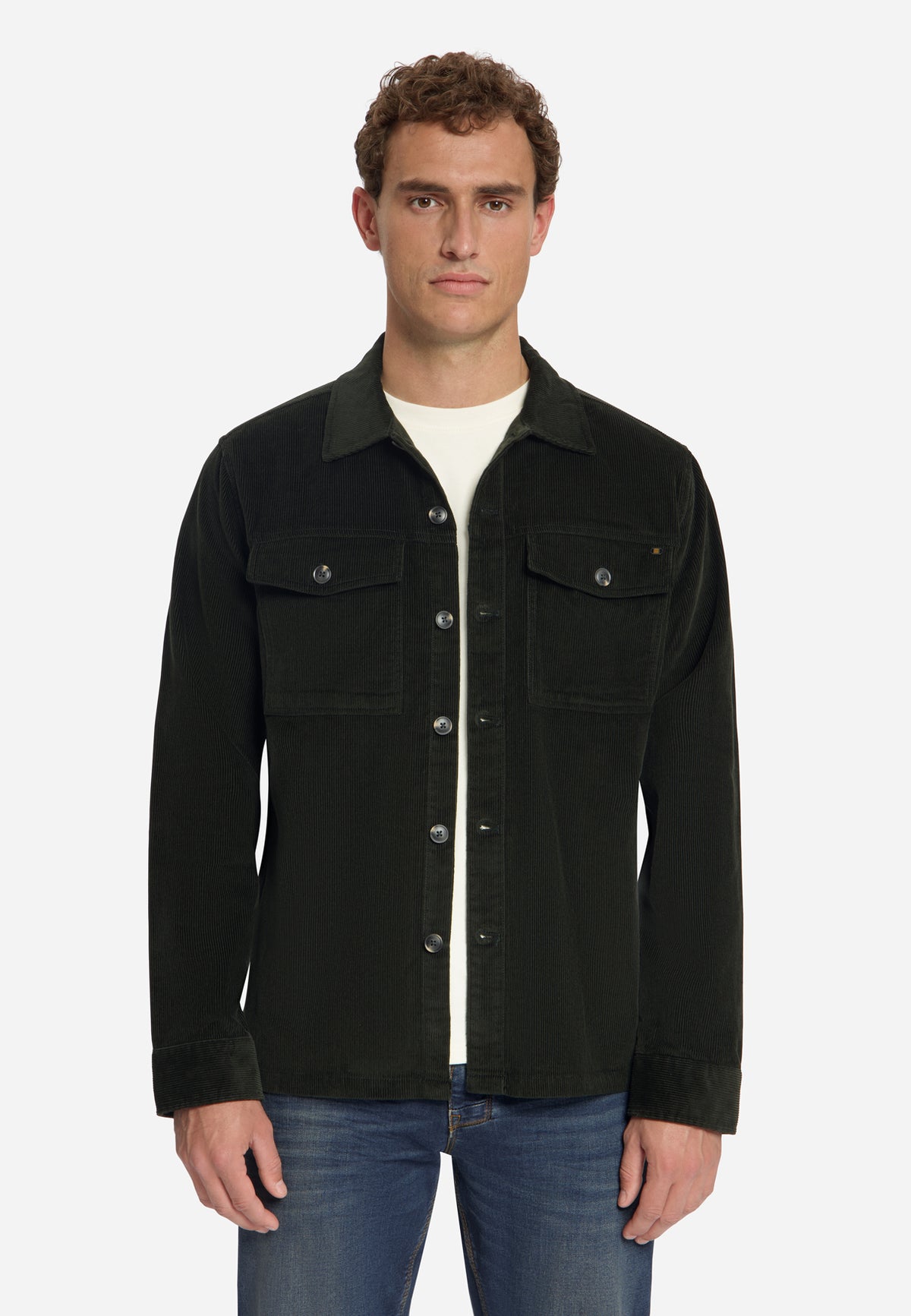 Corduroy overshirt | Dark Army