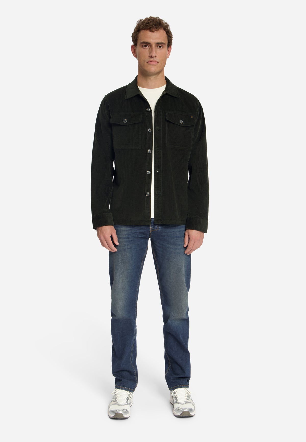 Corduroy overshirt | Dark Army