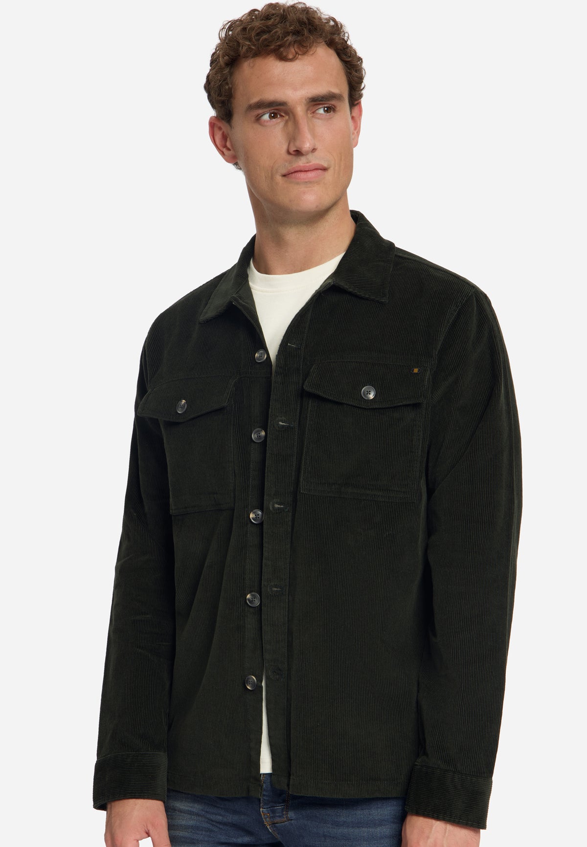 Corduroy overshirt | Dark Army