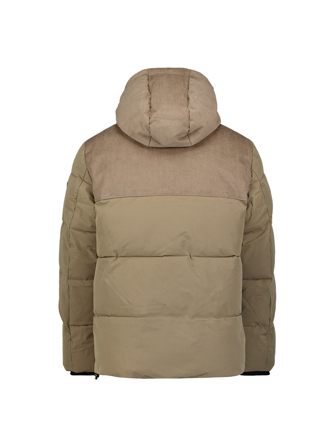 Pufferjas met corduroy | Mud