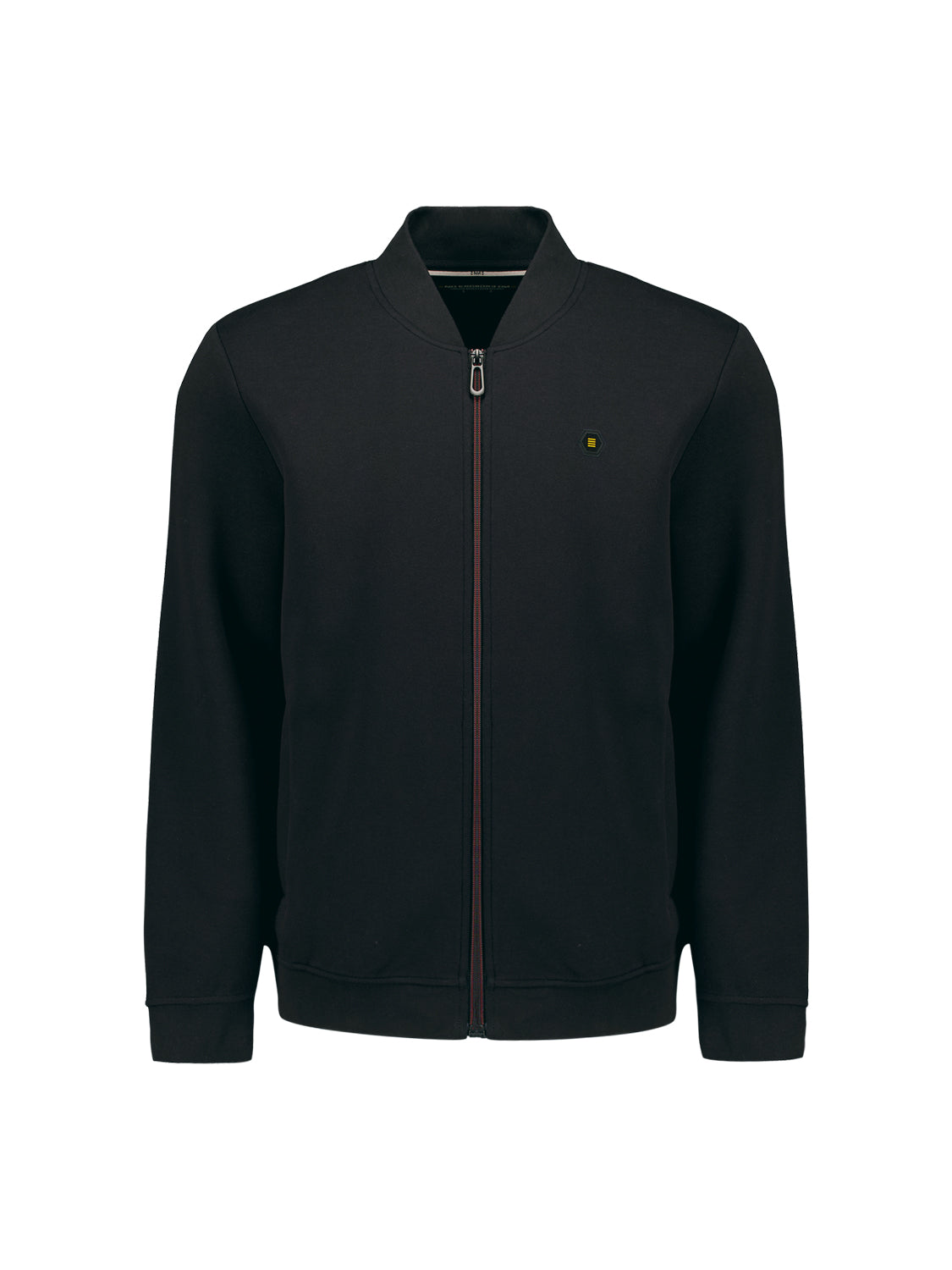 Timeless Basics Zip Cardigan | Black
