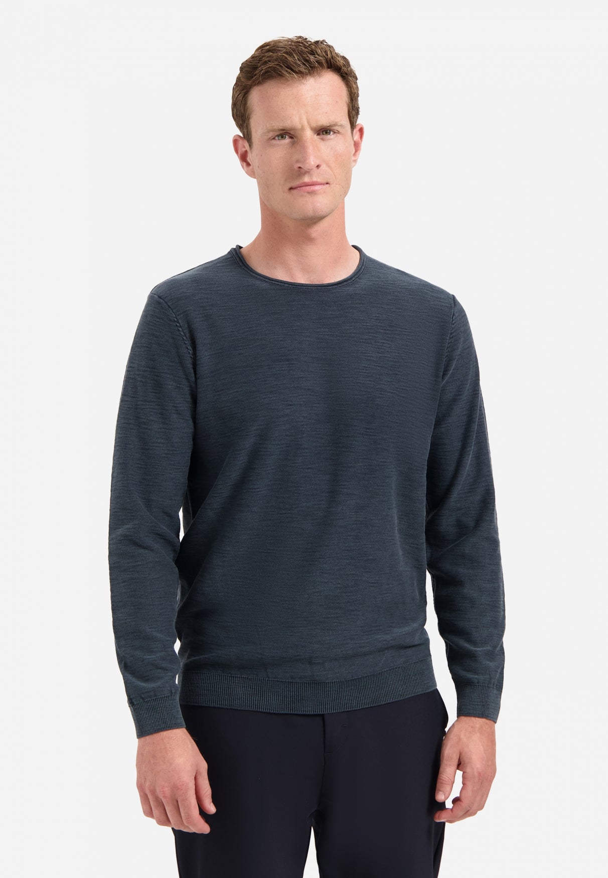 Timeless Basics Stone Washed Jumper | Night