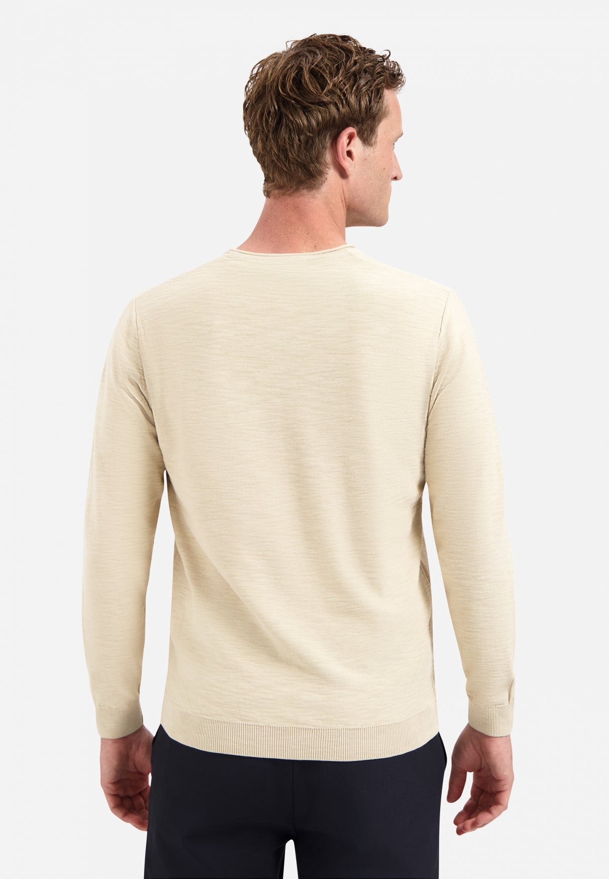 Timeless Basics Stone Washed Jumper | Cement
