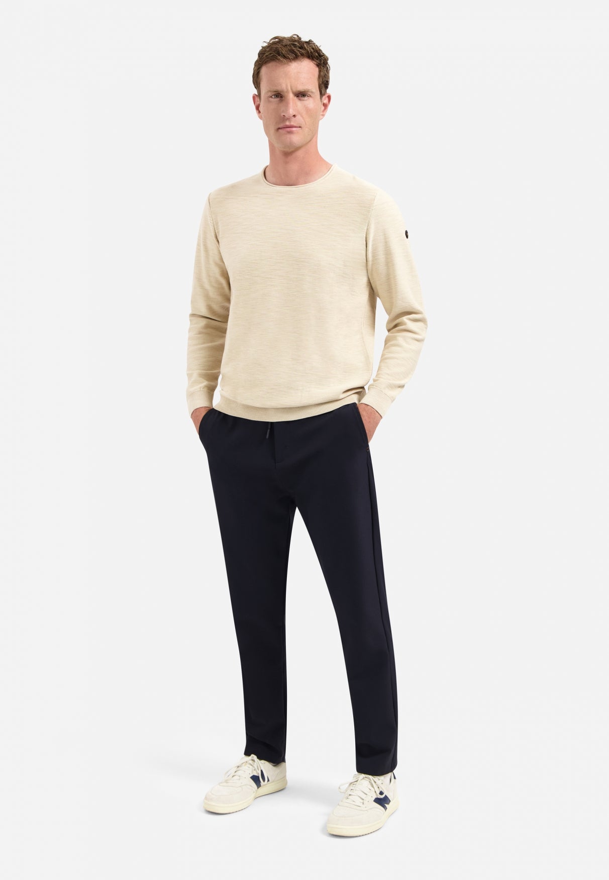Timeless Basics Stone Washed Jumper | Cement