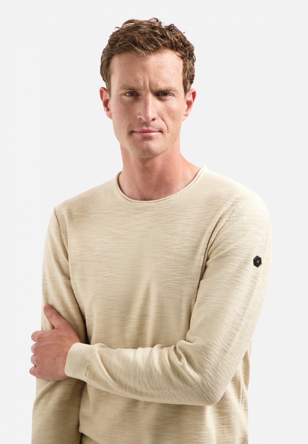 Timeless Basics Stone Washed Jumper | Cement