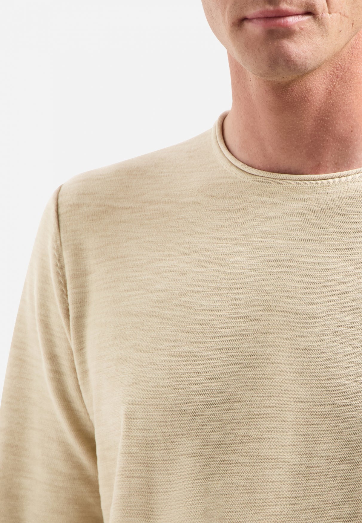 Timeless Basics Stone Washed Jumper | Cement