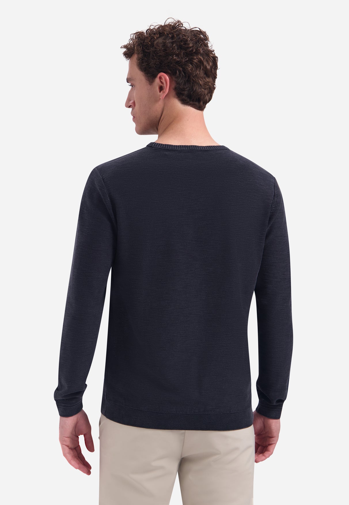Pull Délavé Basics Intemporels | Black