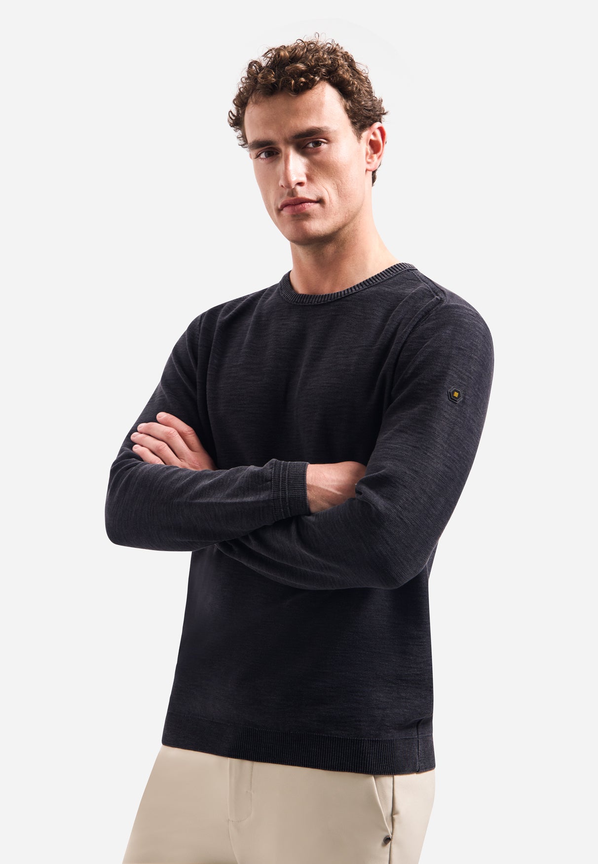 Pull Délavé Basics Intemporels | Black