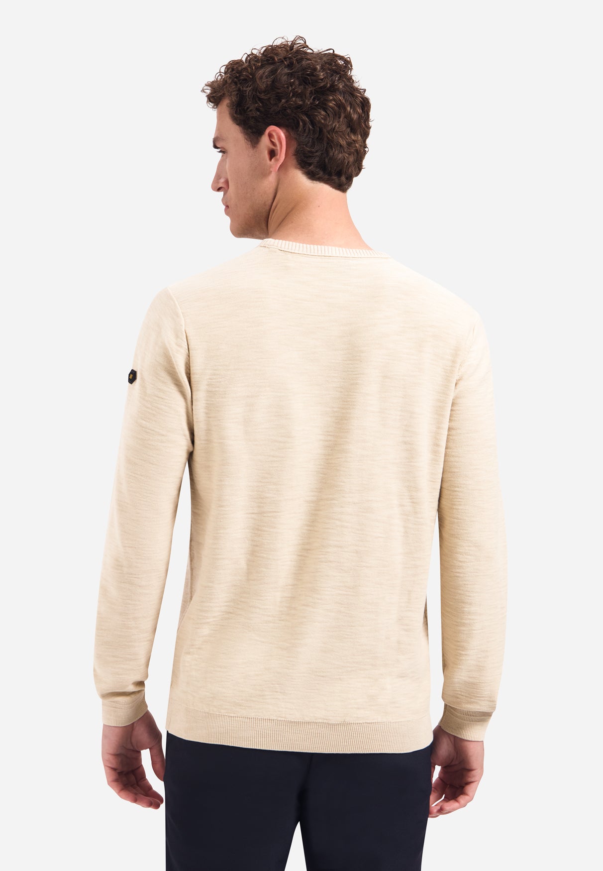 Timeless Basics Stonewashed Trui | Cement