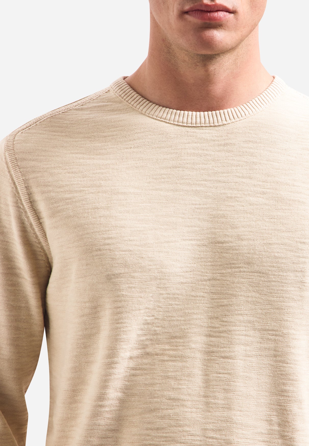 Pull Délavé Basics Intemporels | Cement
