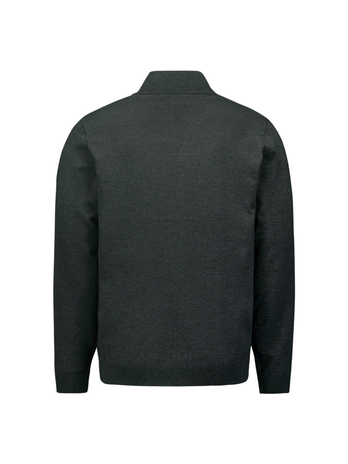 Timeless Basics Melange Cardigan | Dark Grey
