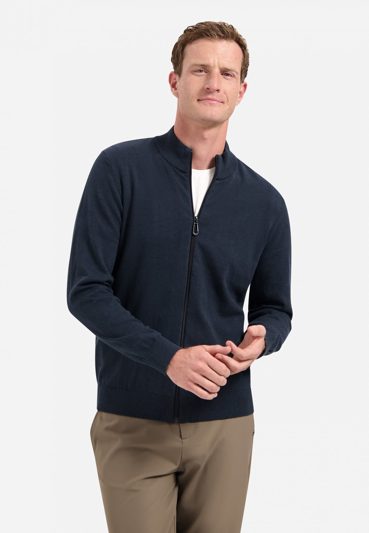 Timeless Basics Melange Cardigan | Night