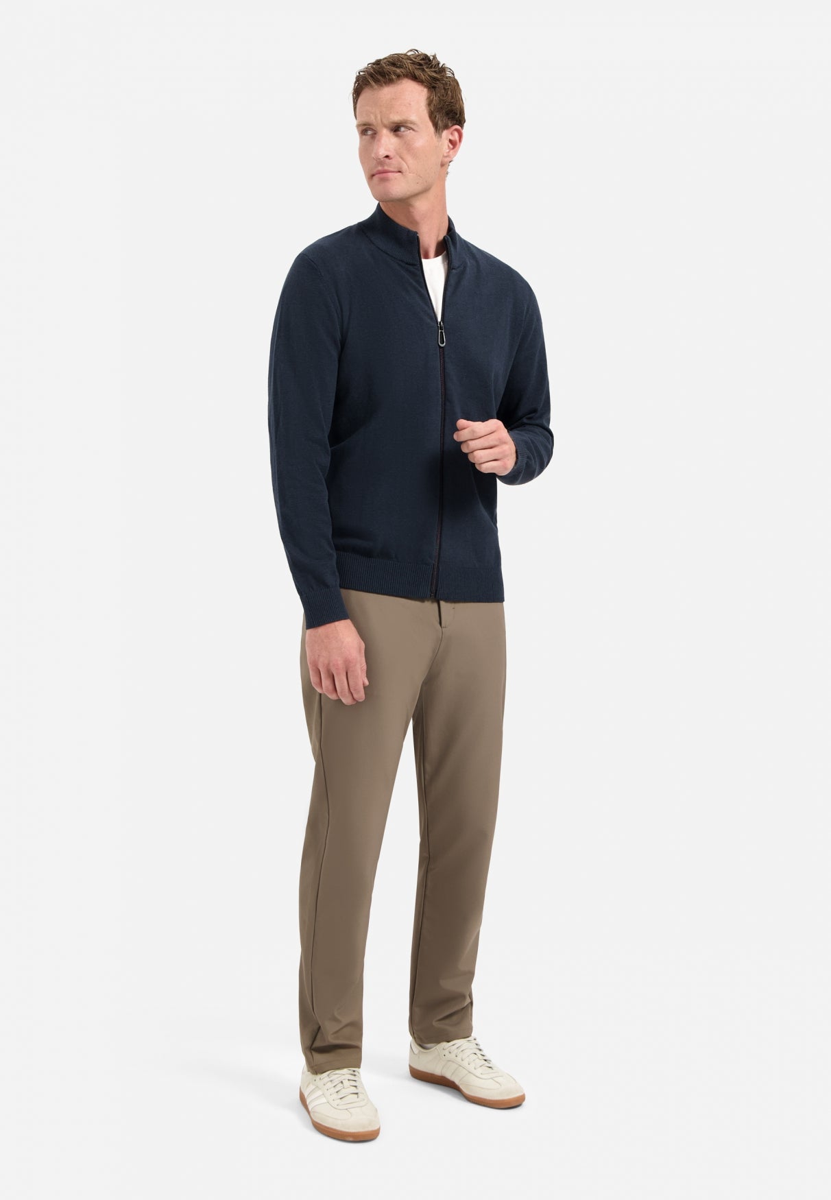 Timeless Basics Melange Cardigan | Night