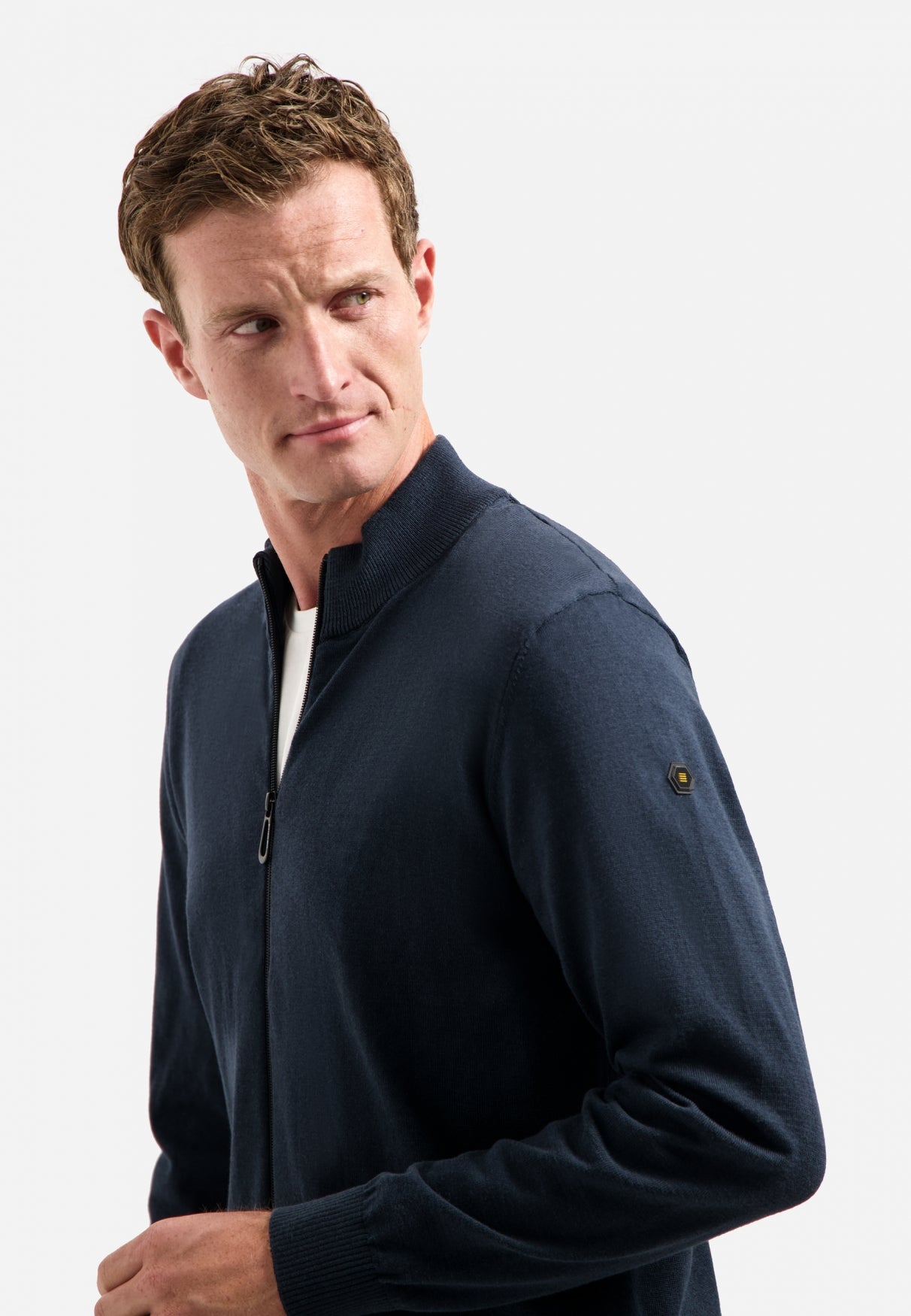 Timeless Basics Melange Cardigan | Night
