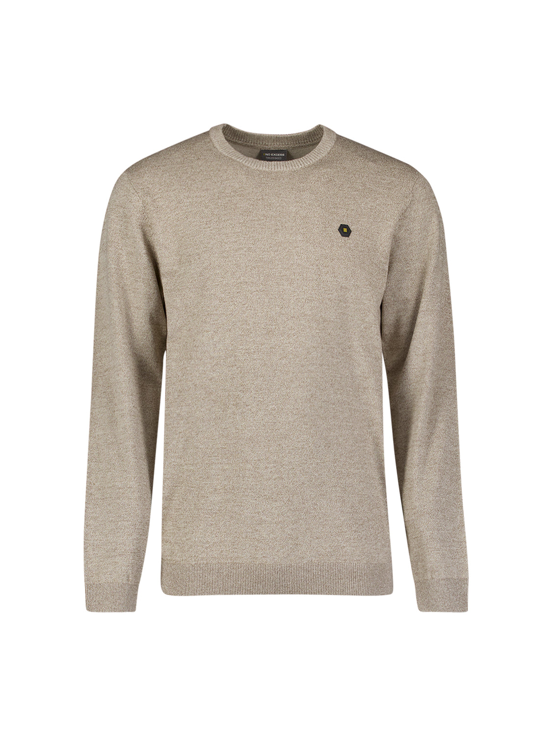Timeless Basics Melange Jumper | Sand