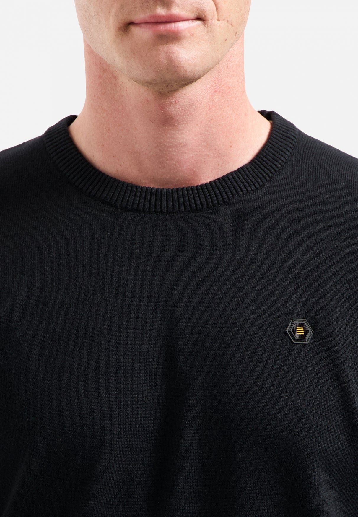 Timeless Basics Melange Jumper | Black