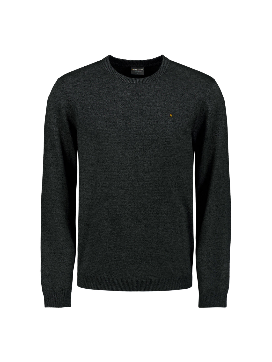 Timeless Basics Melange Jumper | Dark Grey