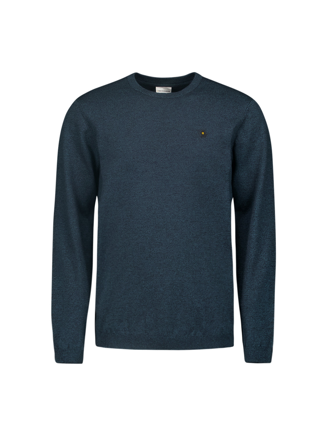 Timeless Basics Melange Jumper | Navy