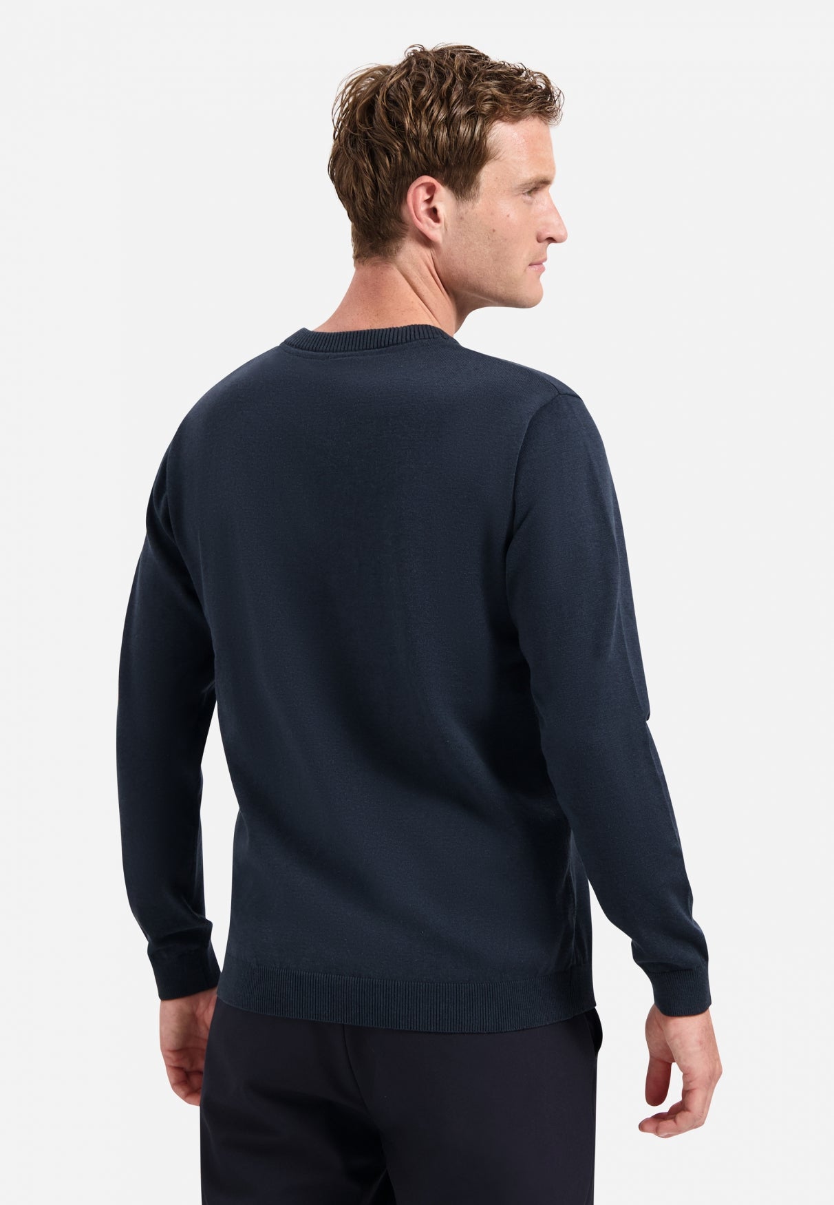 Timeless Basics Melange Jumper | Night