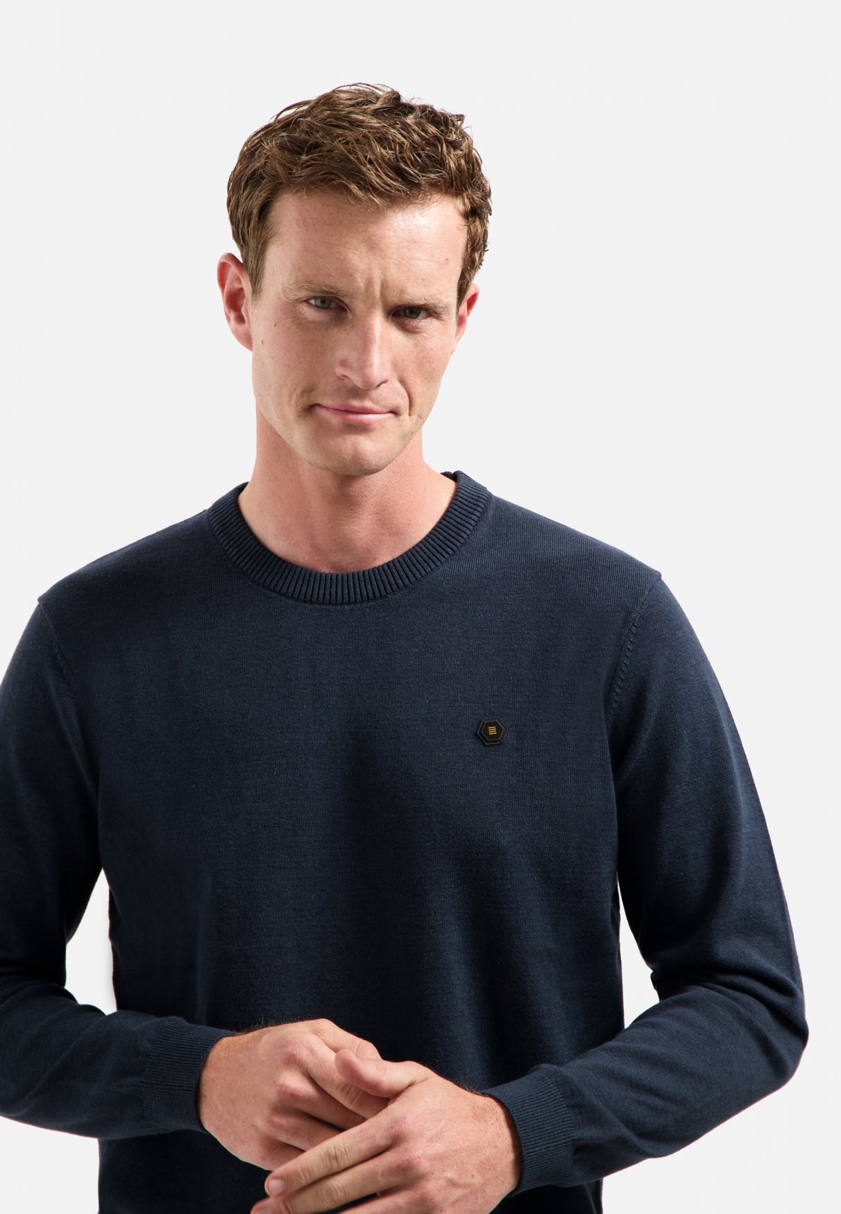 Timeless Basics Melange Jumper | Night