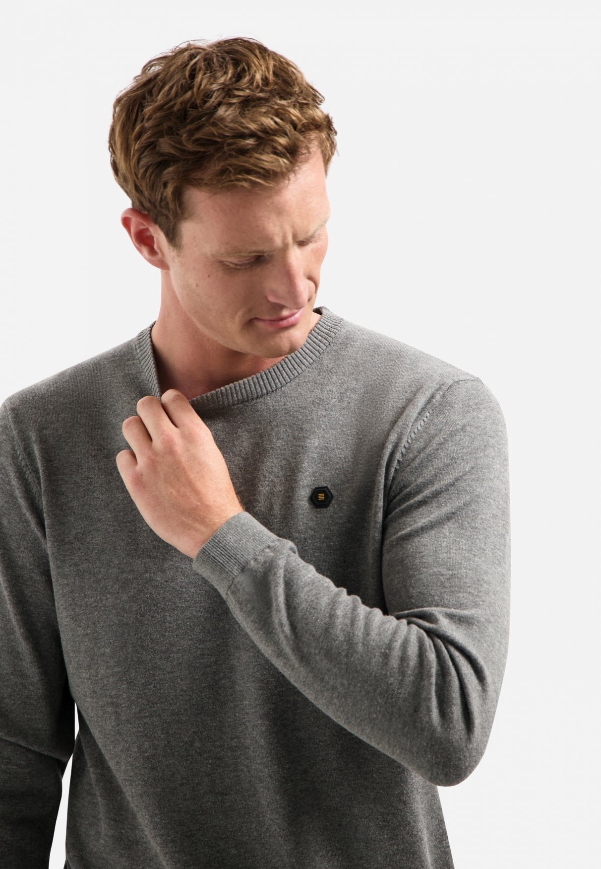 Timeless Basics Melange Jumper | Grey Melange