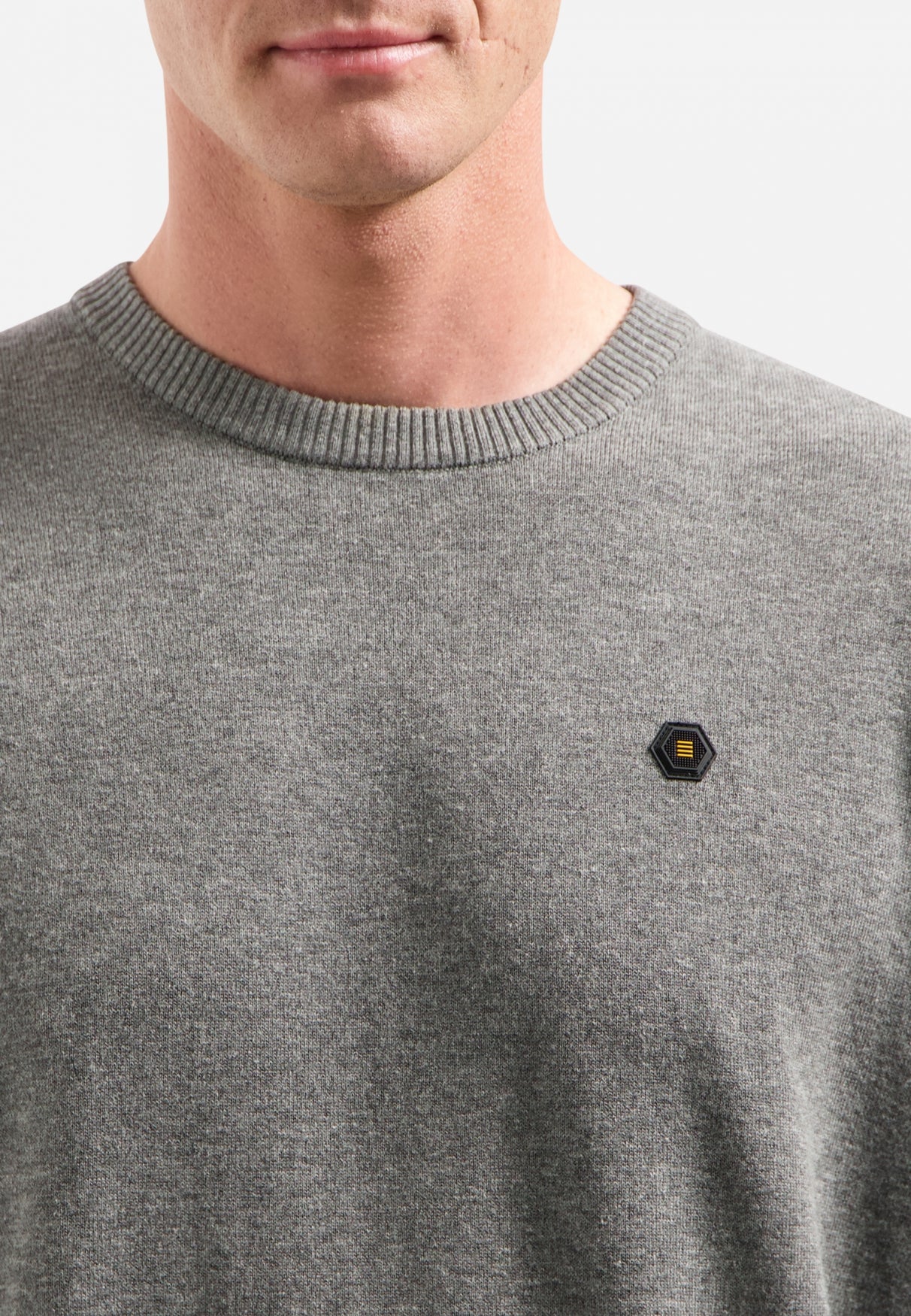 Timeless Basics Melange Jumper | Grey Melange
