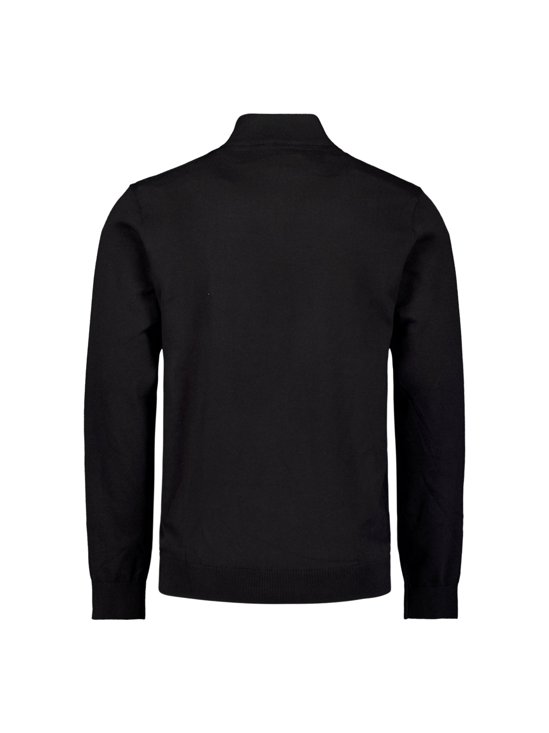 Timeless Basics Half Zip Jumper | Black