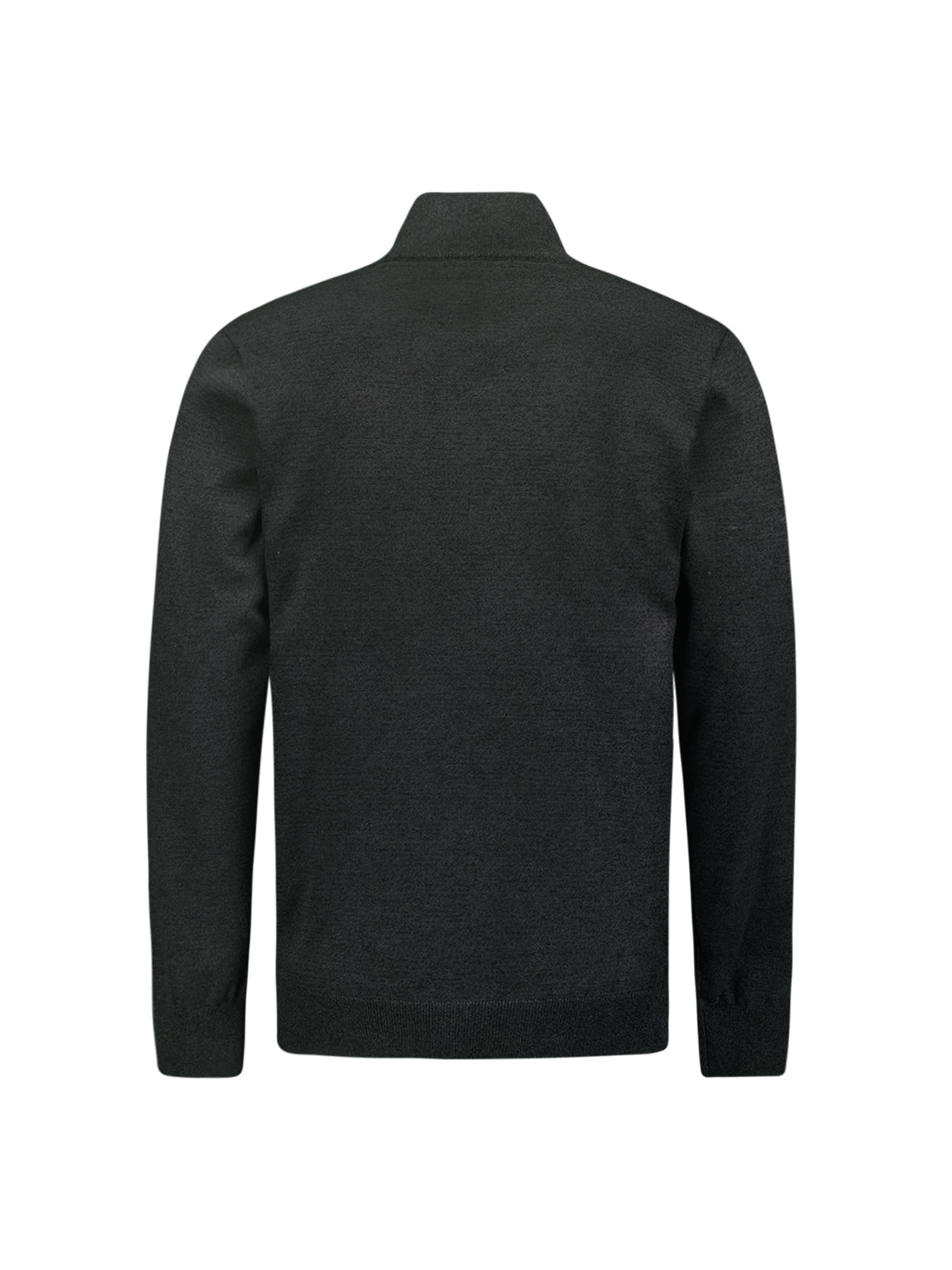 Timeless Basics Half Zip Jumper | Dark Grey