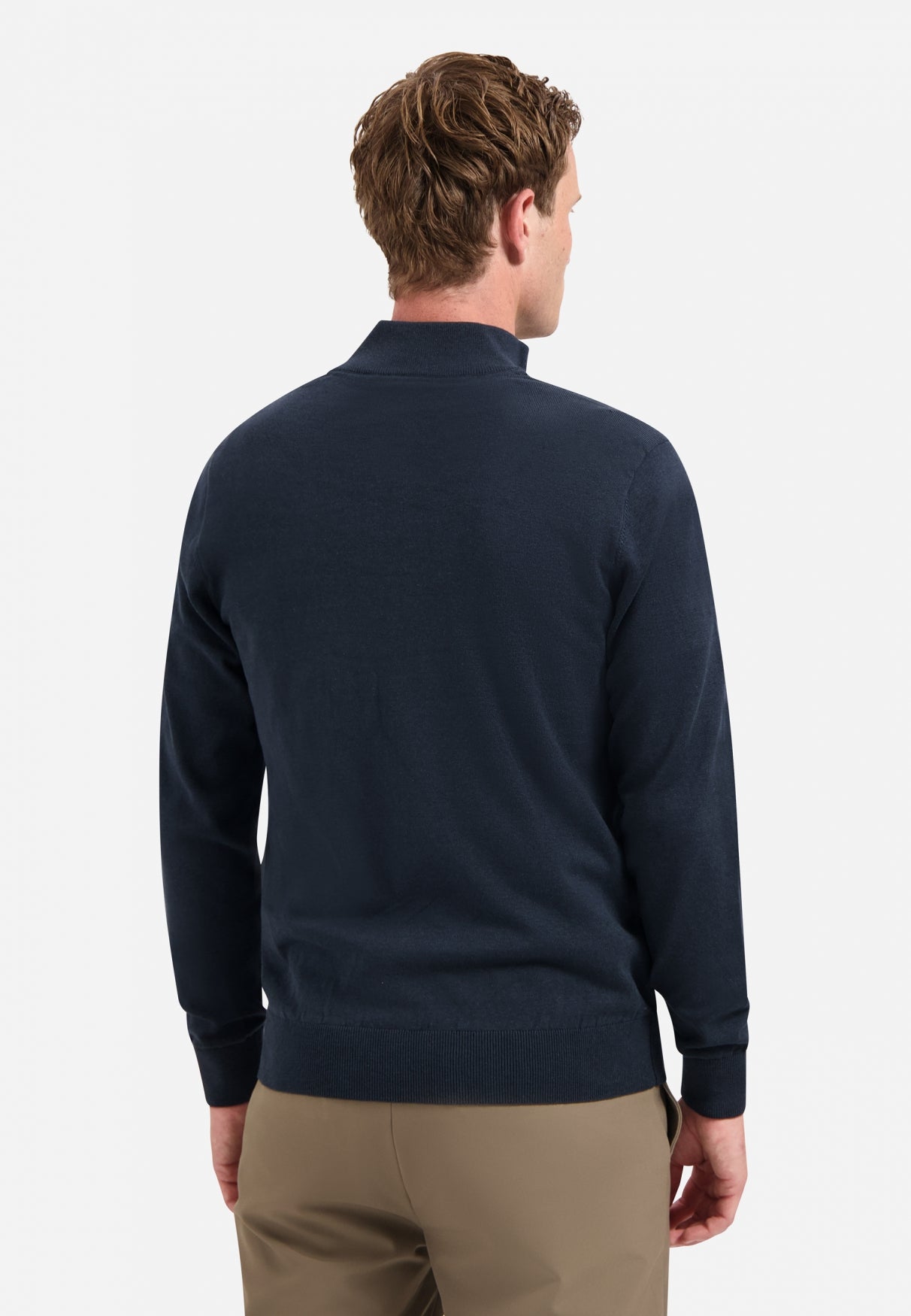 Timeless Basics Half Zip Jumper | Night