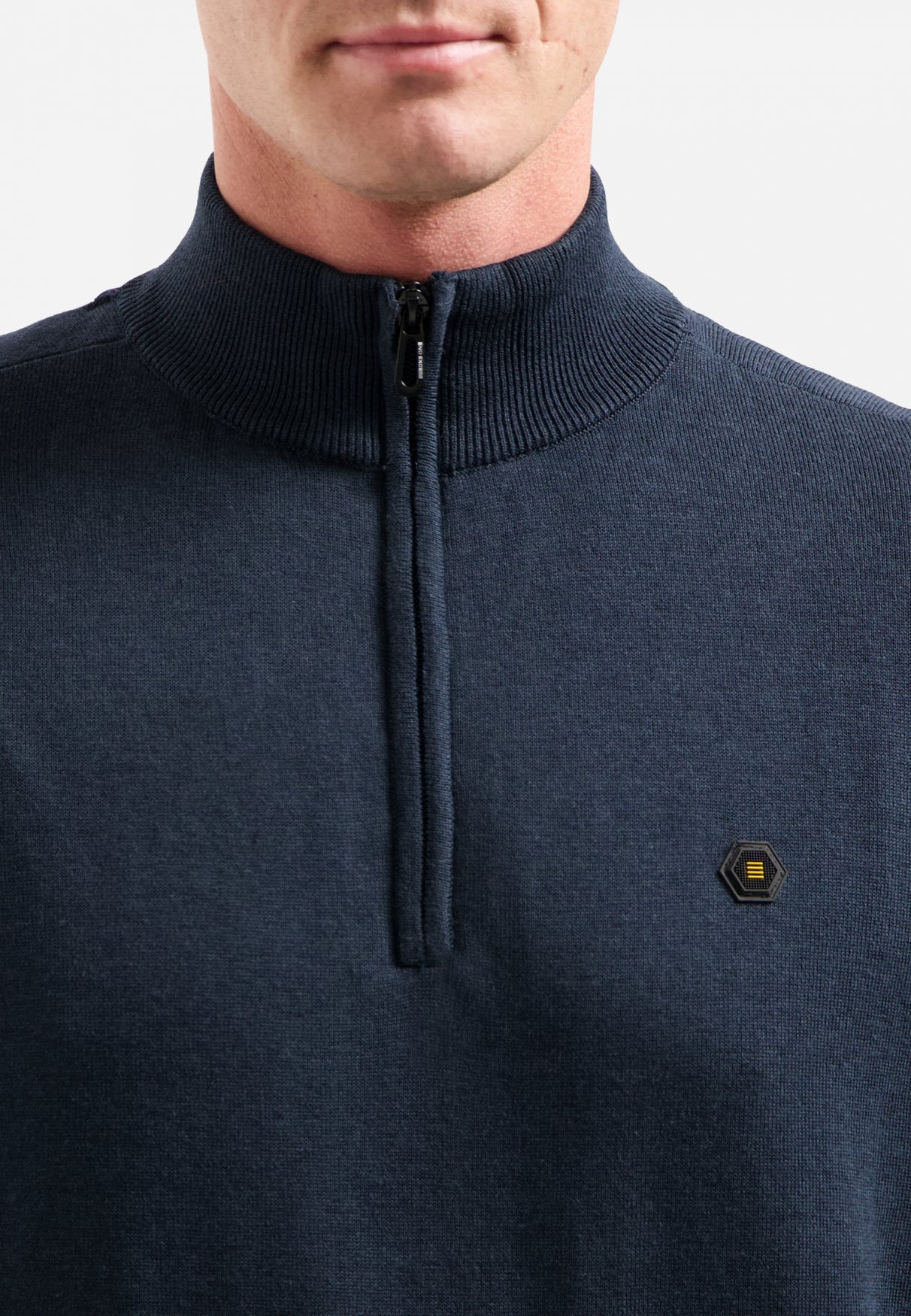 Timeless Basics Half Zip Jumper | Night