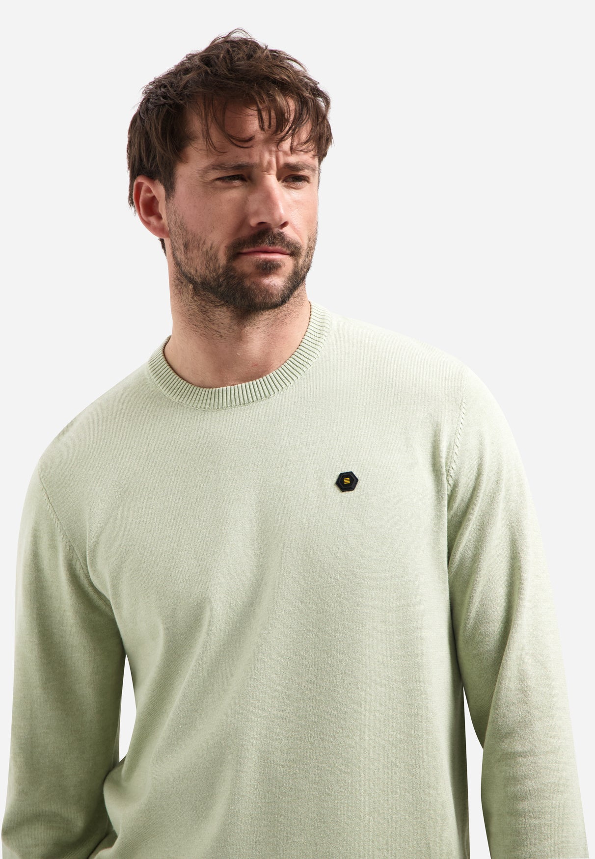 Pull Melangé Timeless Basics | Green