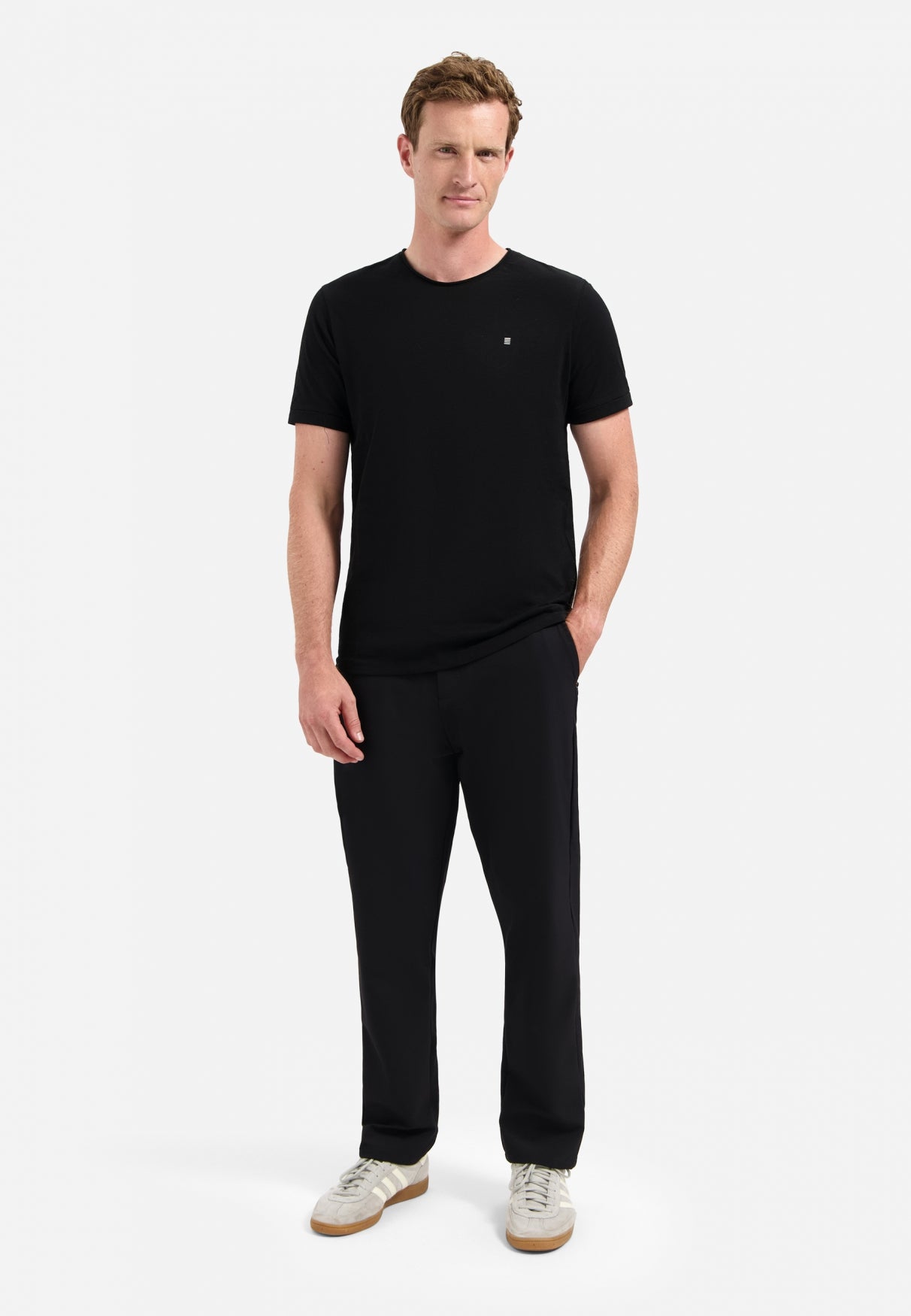 Timeless Basics Round Neck T-Shirt | Black