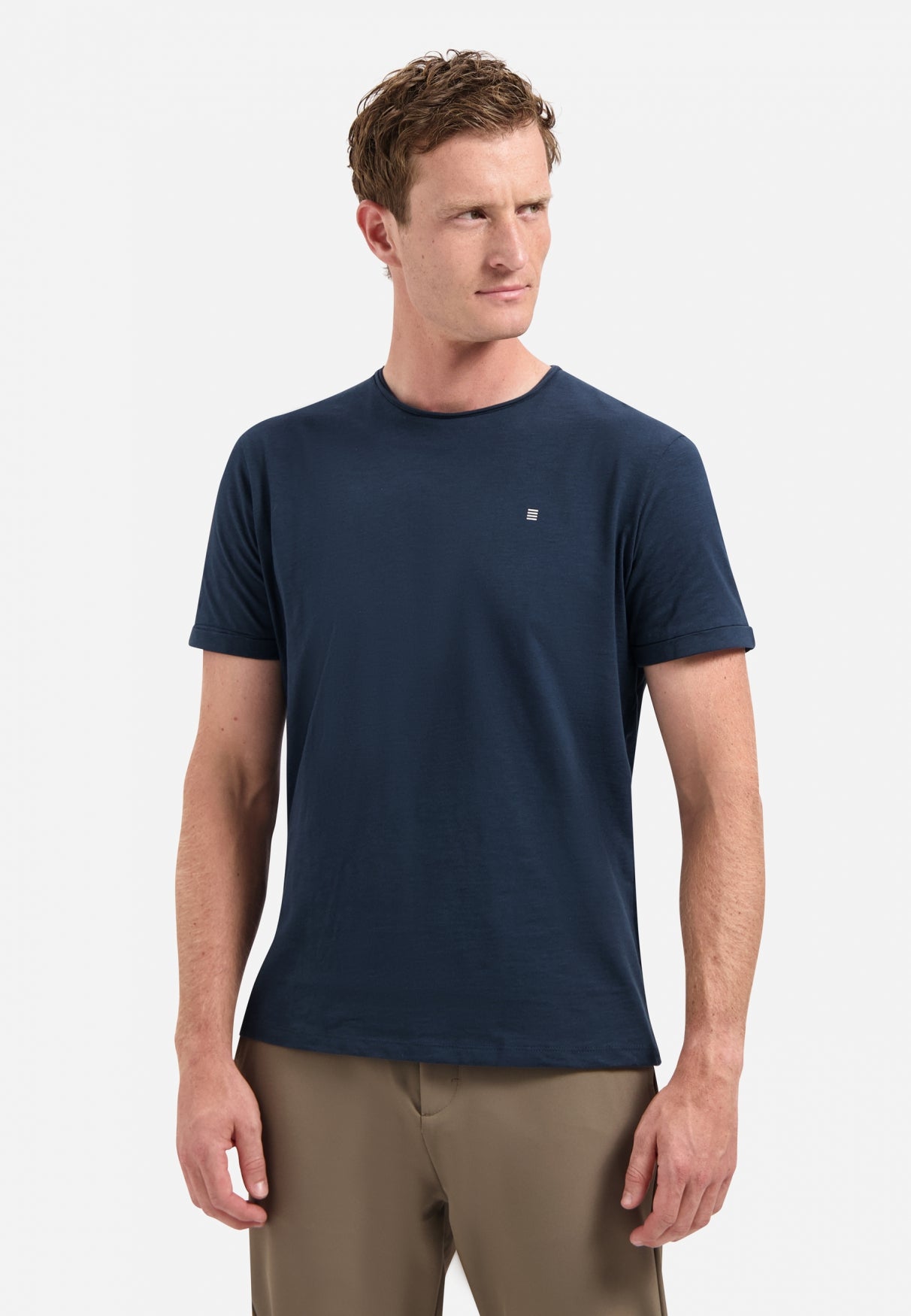 Timeless Basics Ronde Hals  T-shirt | Night