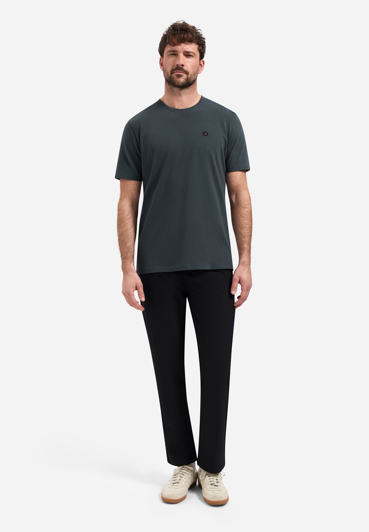 T-shirt doux Timeless Basics | Dark Steel