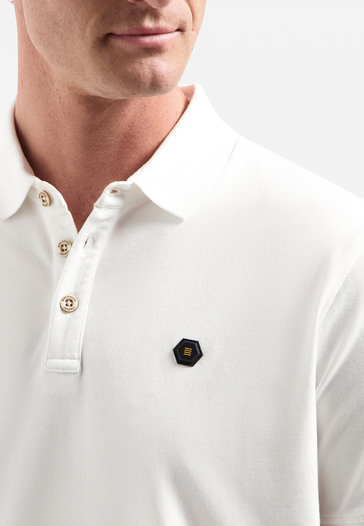Timeless Basics Polo | White