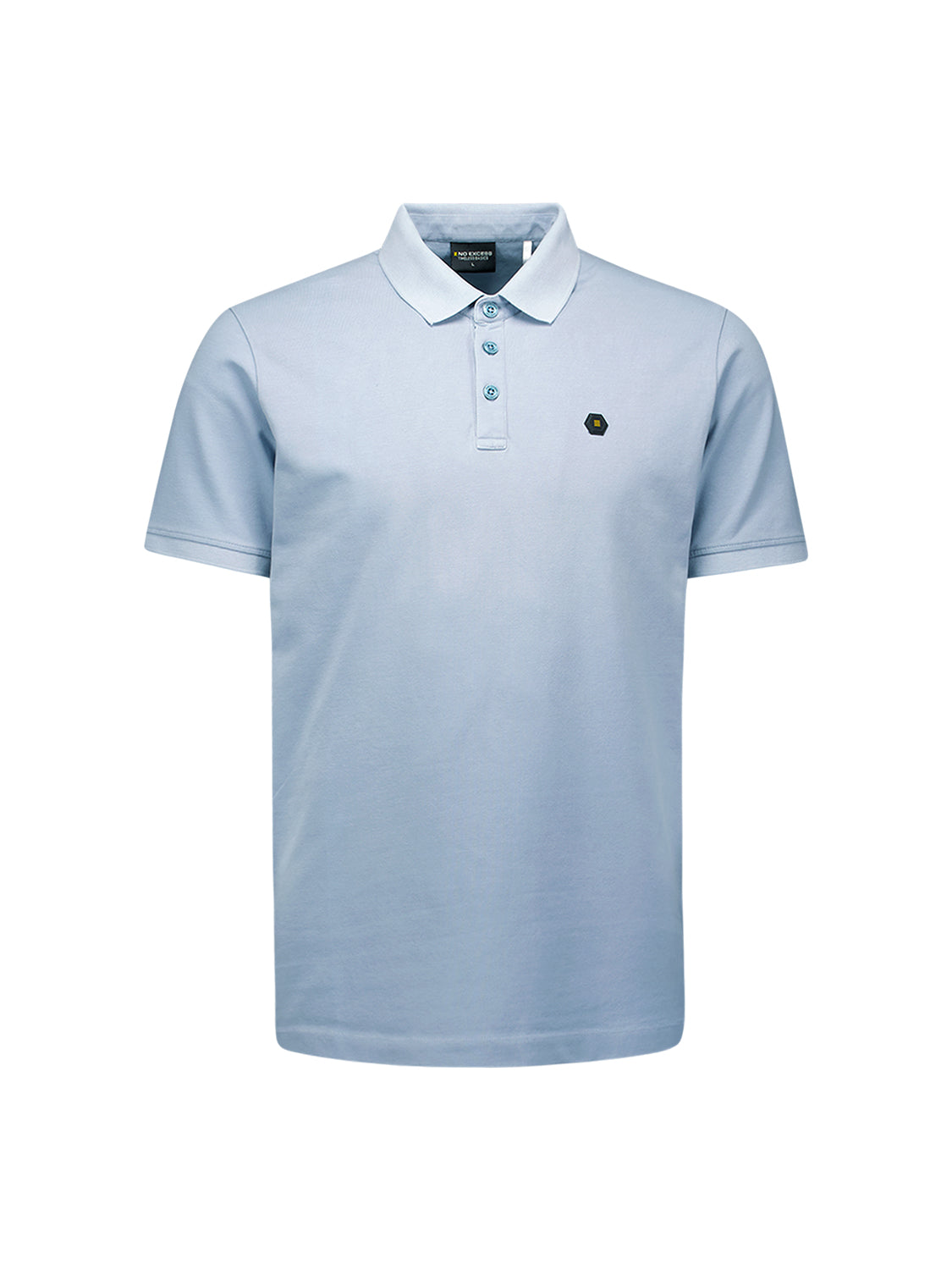 Timeless Basics Polo | Dusty Blue