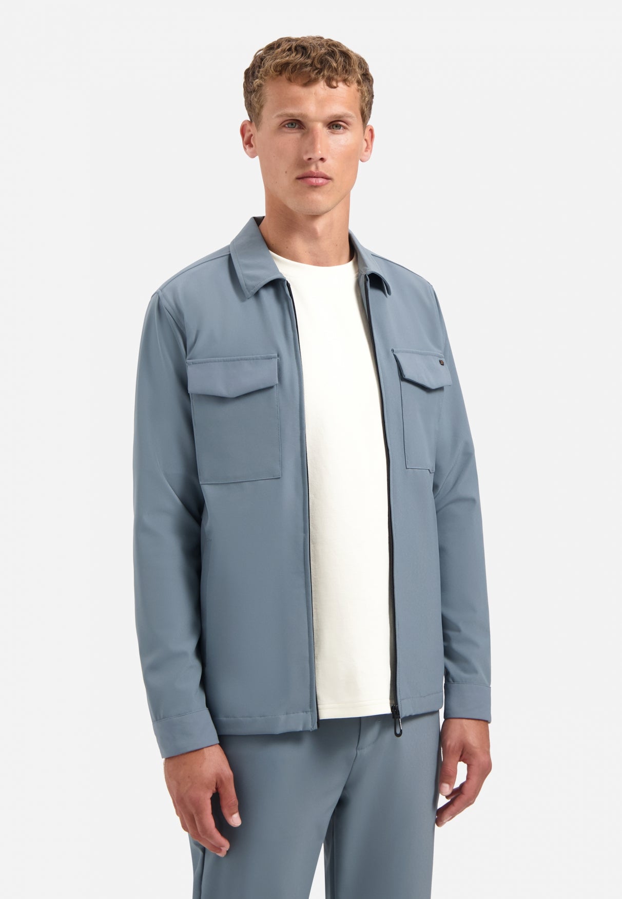 The Sedoc Overshirt | Carbon Blue