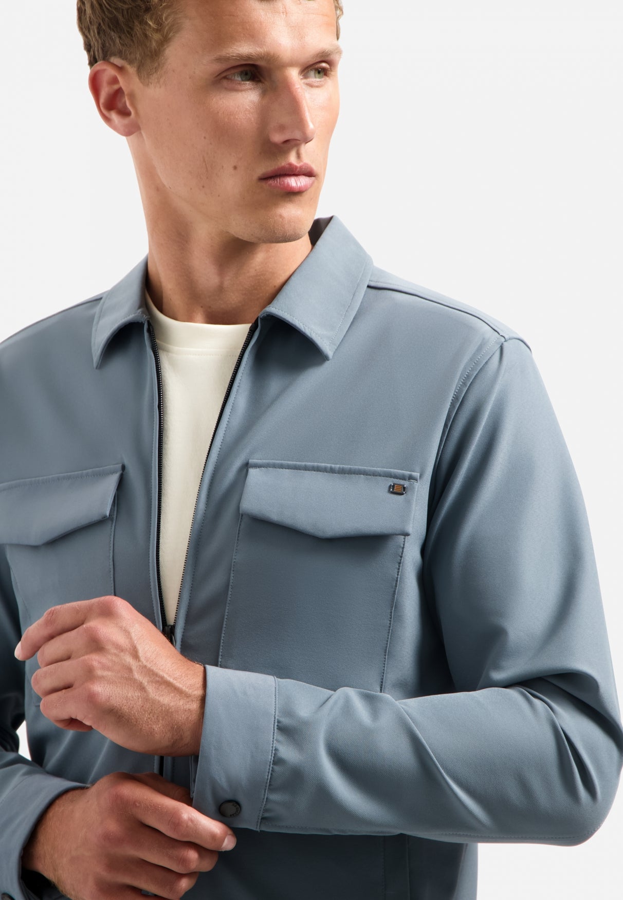 The Sedoc Overshirt | Carbon Blue