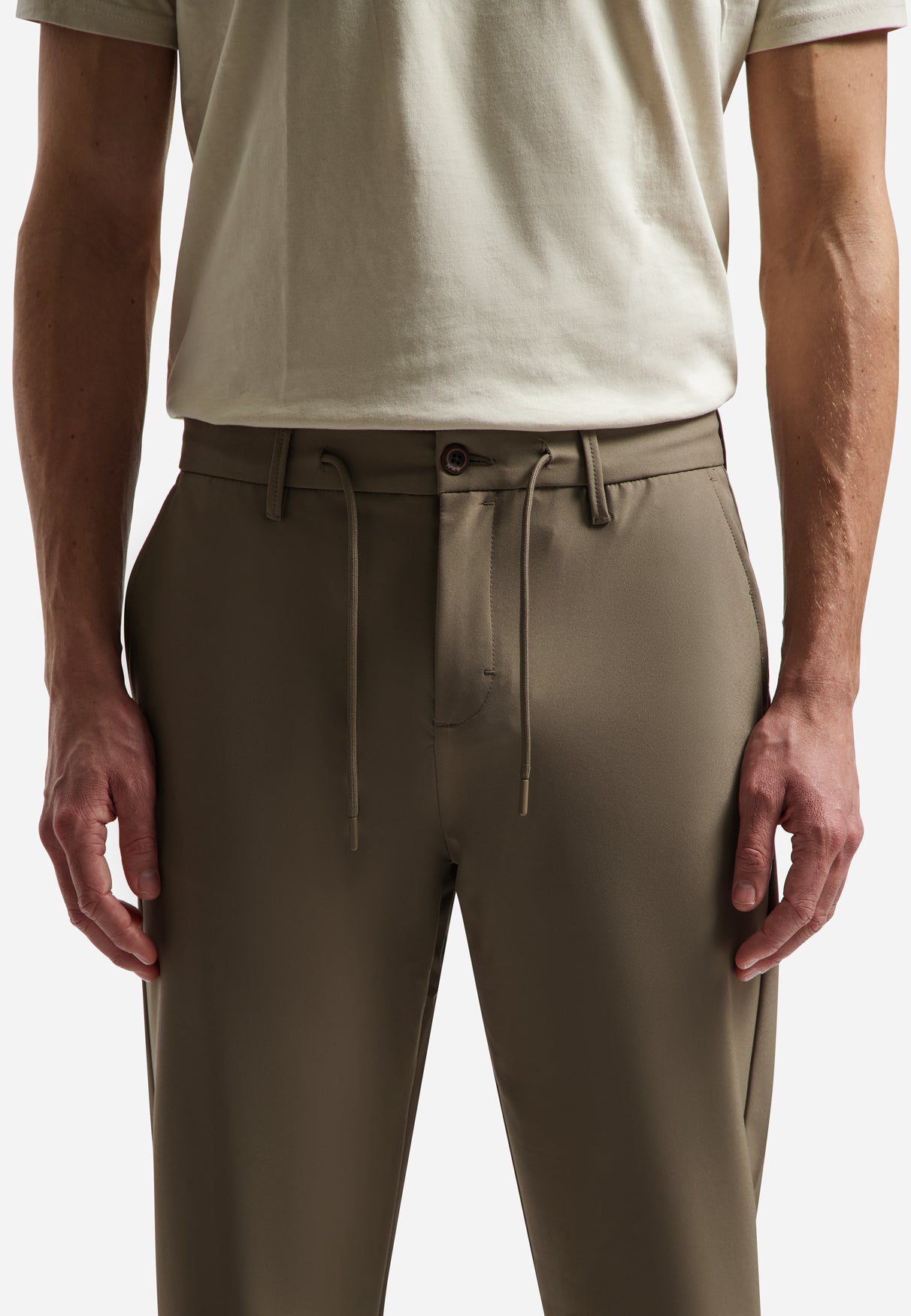 De Sedoc broek - Wide Fit | Khaki