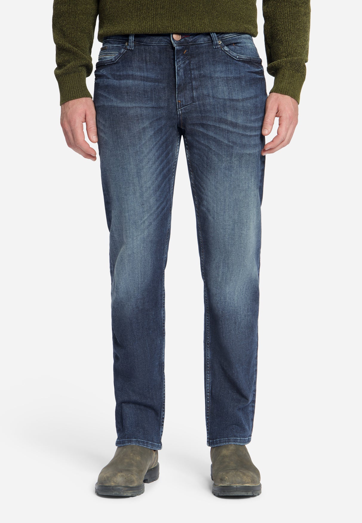 Relaxed fit jeans | Dark Denim