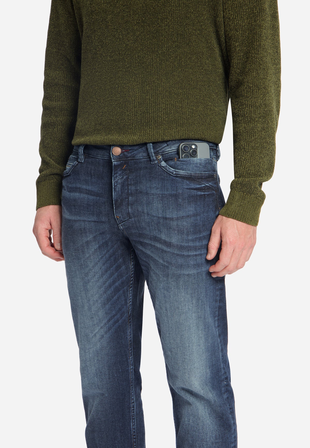 Relaxed fit jeans | Dark Denim